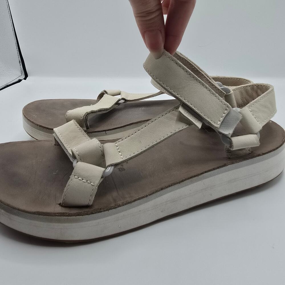 Teva Womens Midform Universal strappy sandals size 10 hook & loop closure - Picture 6 of 10